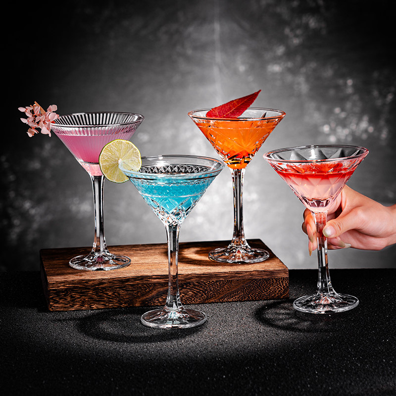 创意水晶玻璃鸡尾酒杯高级感酒吧家用马天尼杯香槟杯莫吉托高脚杯,餐饮具,鸡尾酒杯,淘宝优惠券,粉丝福利购,淘宝优惠卷
