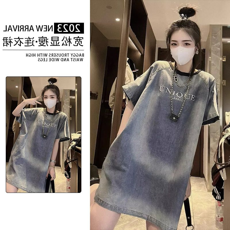 美式胖妹妹300斤超大码女装夏季