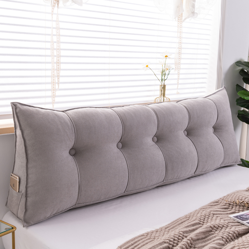 bedroom bed cushion sofa back long pillow sofa back large