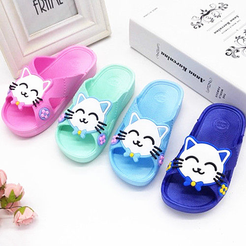 Pantoufles enfants en autre pour été - semelle caoutchouc - Ref 986864 Image 1