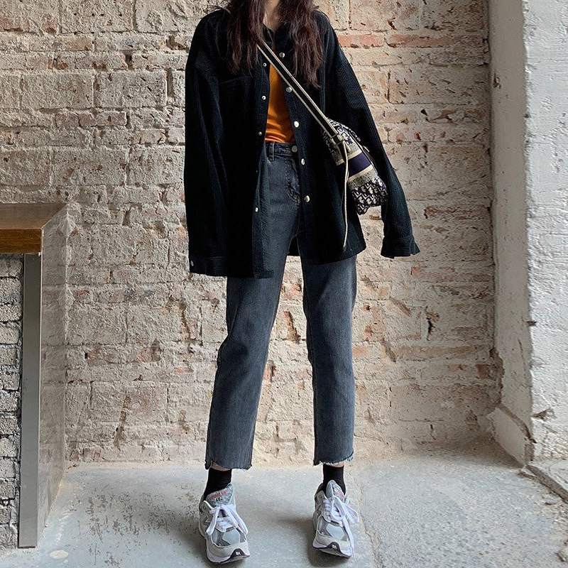 梨形身材裤子女大码女装高腰显瘦长裤适合微胖秋装穿搭直筒牛仔裤
