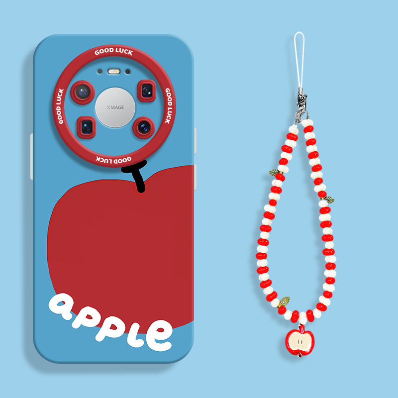 适用mate80半个apple手机壳