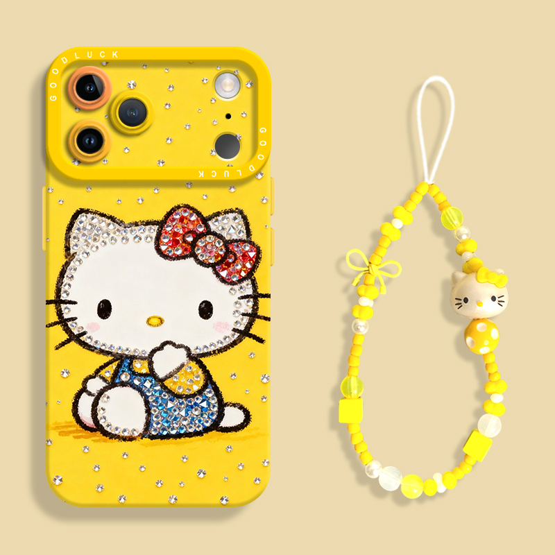 适用苹果17钻石kt手机壳