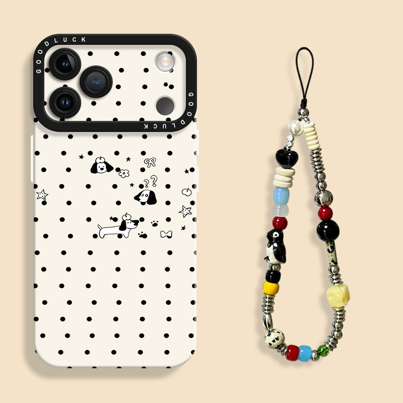 点点萌趣狗适用iPhone17手机壳新款苹果17promax液态苹果air硅胶壳17保护套ip16带挂绳15可爱14卡通pro潮全包,3C数码配件,手机保护套/壳,淘宝优惠券,粉丝福利购,淘宝优惠卷