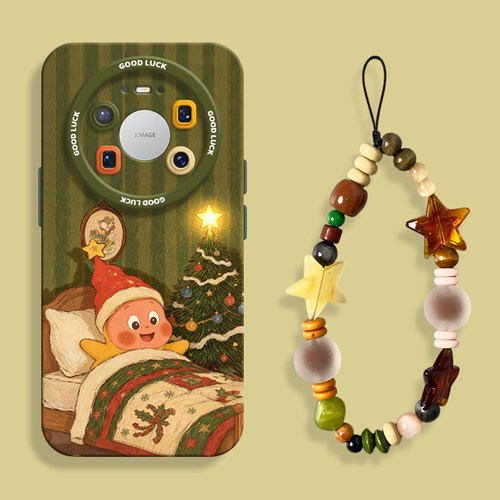 适用mate80星星人圣诞手机壳