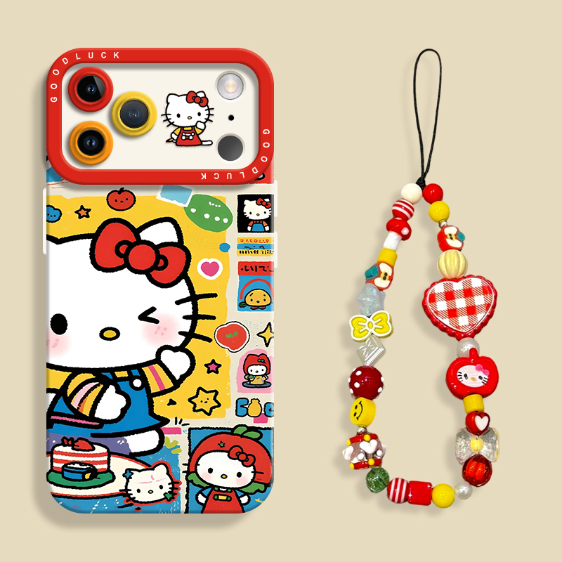 适用苹果17眨眼KT猫手机壳