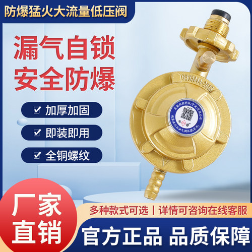燃气烤箱专用减压阀低压阀 新麦新南方恒联红菱力嘉厨宝顺麦得宝