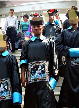 万圣节恐怖官服清朝僵尸化妆舞会
