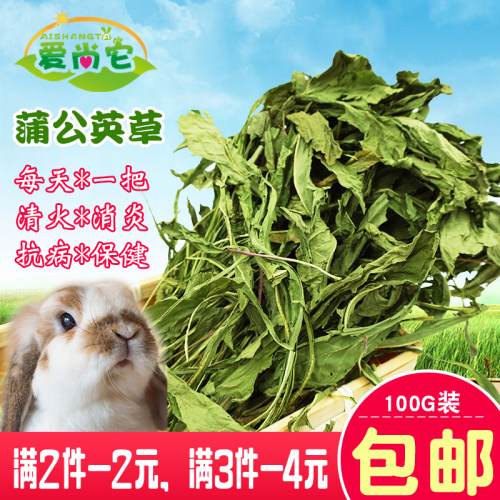 兔子荷兰猪龙猫干草去火蒲公英草