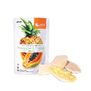 Jolly菠萝干木瓜干水果混合零食兔子化毛龙猫荷兰猪零食30g JP126