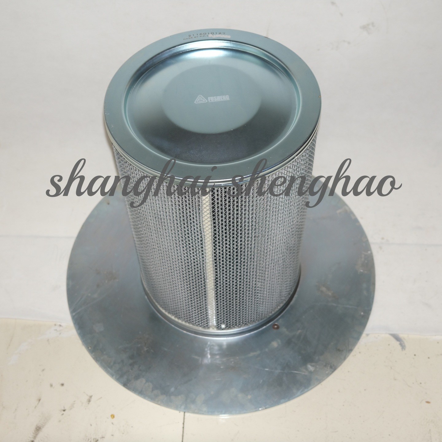 2116010127复盛正厂300-350-375-400空压机油细分离器子套带衬垫