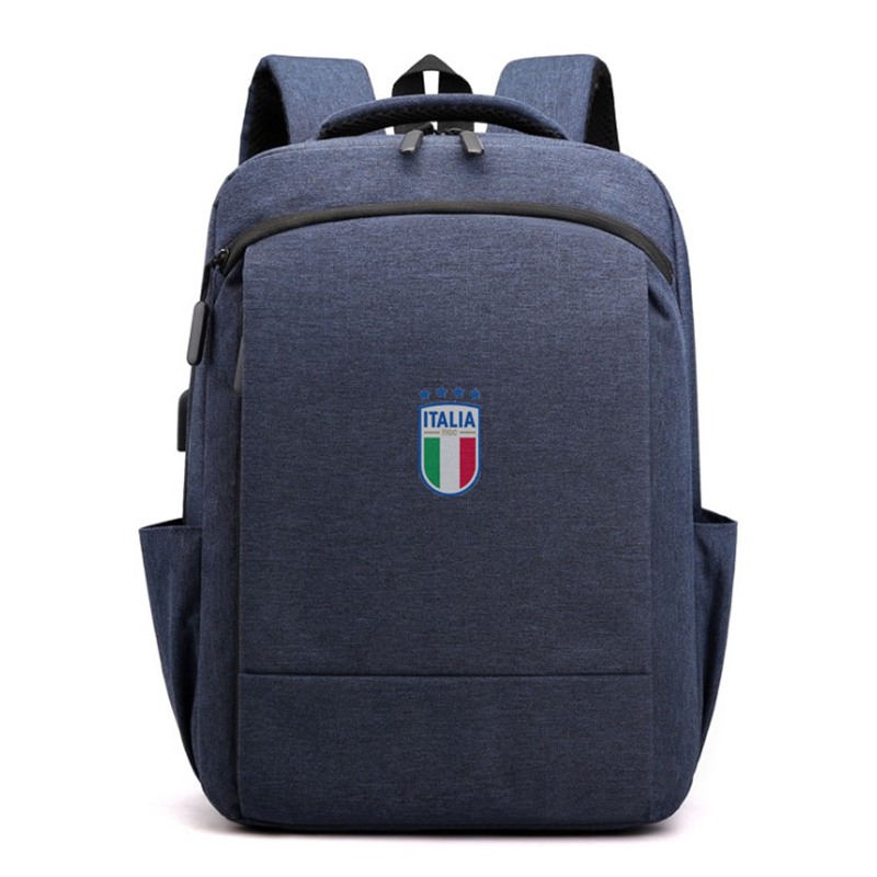 世界杯意大利队球迷大容量双肩包旅行包休闲商务书包意大利队用品