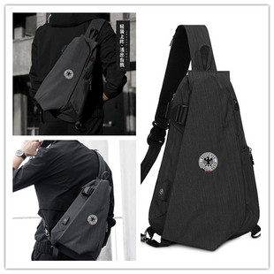 欧洲杯德国队球迷用品周边纪念品德国队多功能单肩背包胸包斜挎包