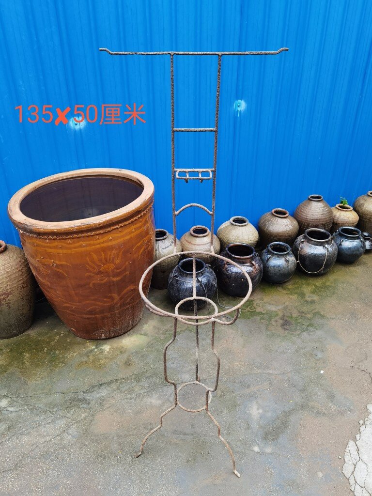 老洗脸盆架七八十年代铁脸盆架怀旧老物件旧脸盆架民间农村老旧货