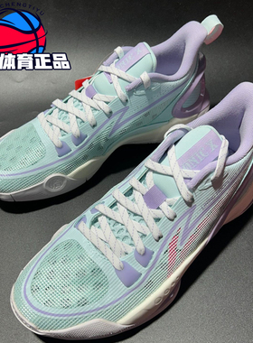 李宁大童新款音速10青年版12防滑耐磨透气篮球鞋YKBS022 ABPS033