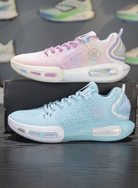 李宁2026春季新款韦德之道幻影7轻量高回弹低帮实战篮球鞋ABPV011