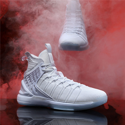 李宁走秀潮流凤舞aban075篮球鞋