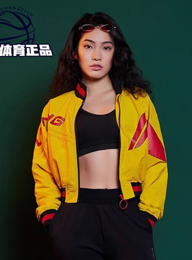 李宁女巴黎时装周宽松潮流外套