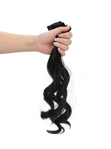 Детский парик для принцессы, кудрявые пряди волос, в корейском стиле