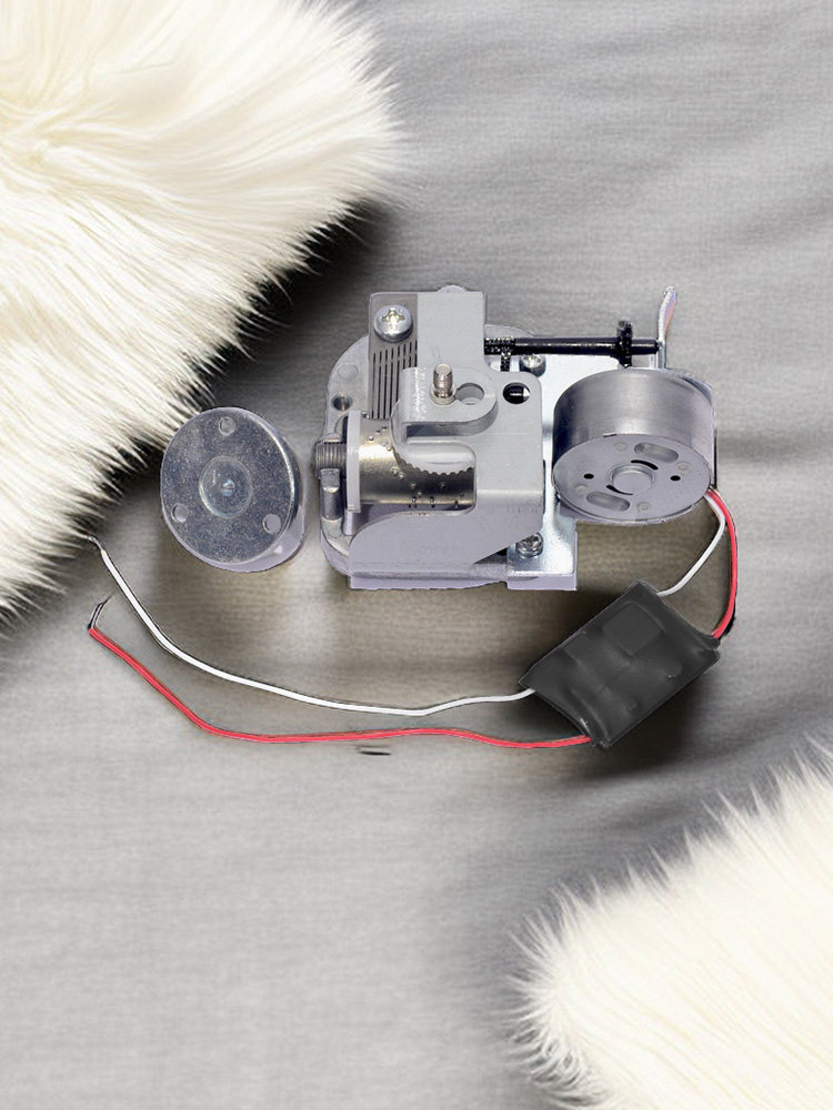 3V 모터 전기 뮤직 박스 뮤직 박스 회전 운동 5V 12V USB 배선 수동 DIY 수정