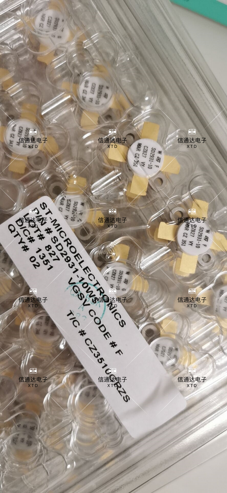 销售并回收SD2931-10W IC TRANS RF HF/VHF/UHF M174  一站式