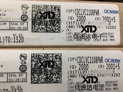 销售并回收CDCLVC1108PWR TSSOP16  时钟缓冲器  一站式配套