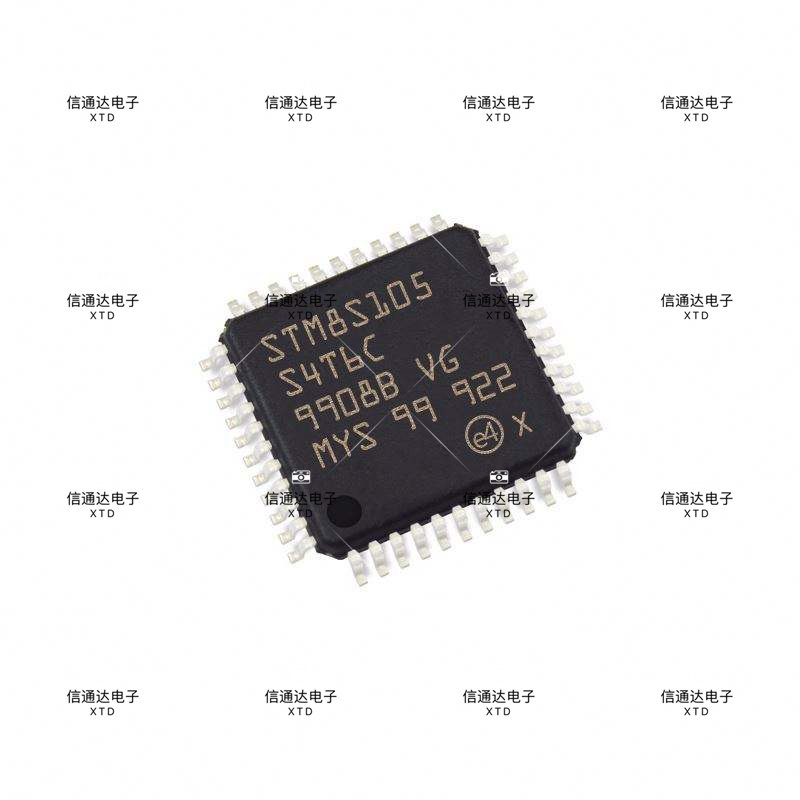 销售并回收STM8S105S4T6C LQFP-44 8位微控制器芯片 单片机