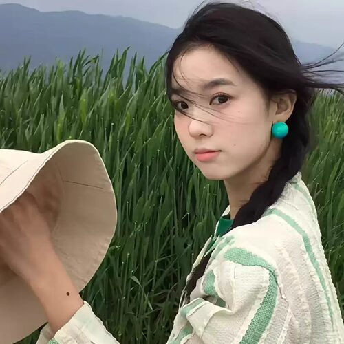 彩色树脂圆球耳钉女适合春天的
