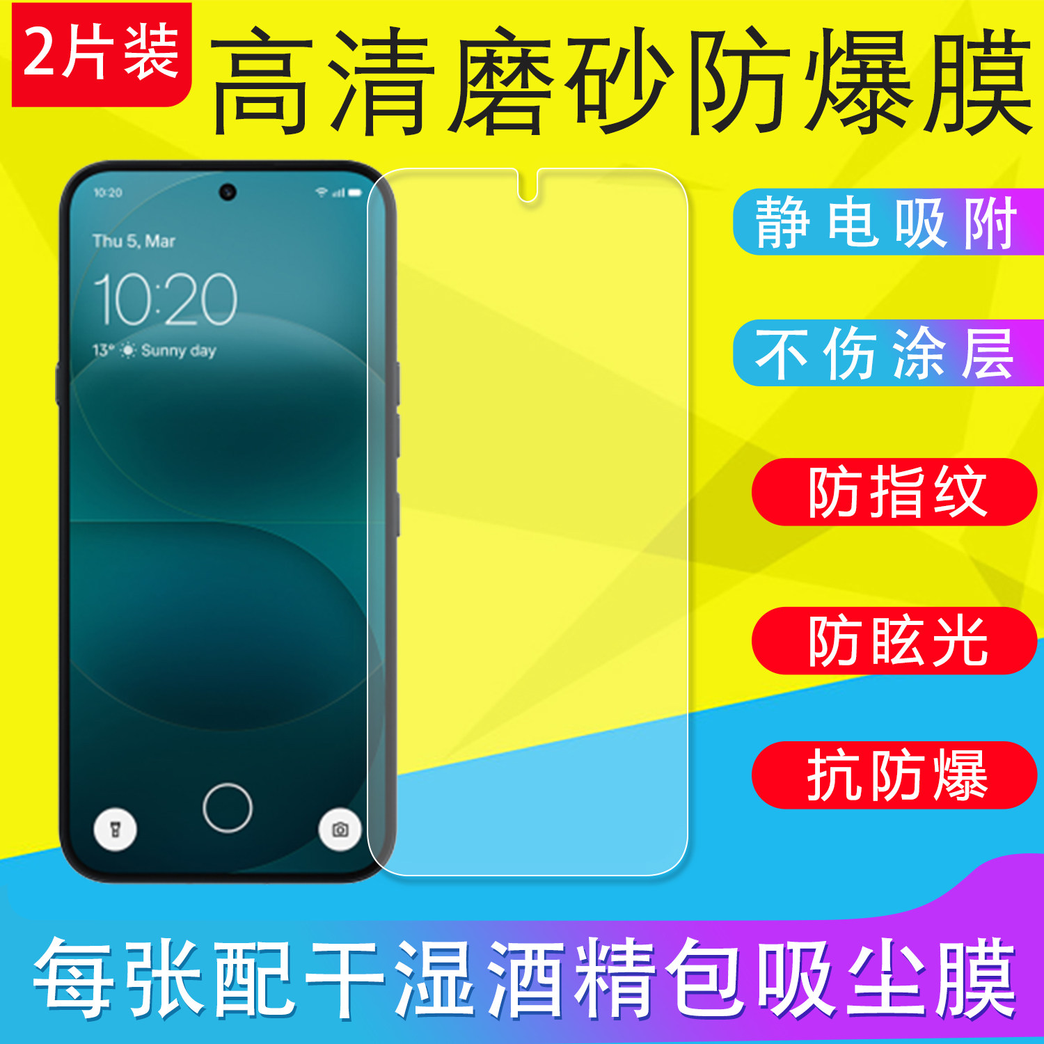 适用于Nothing Phone 4A/4A Pro手机膜软膜磨砂膜防反光高清膜防爆膜原装膜超薄防爆膜非钢化膜图片