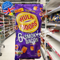 3 bags of free shipping UK HULA HOOPS baby and children's potato chip rings, potato rings, hula hoops fun snacks and food thumbnail 8