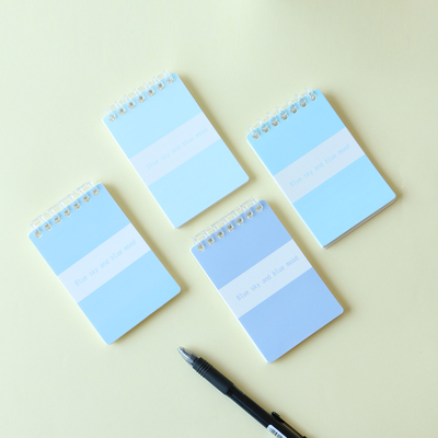 恒品蓝色天空A7活页本口袋本