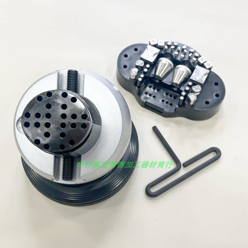 万能镶石座花丝宝石银丝珠宝首饰黄金戒指固定镶嵌加工微镶工具