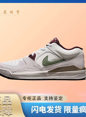 耐克Nike Jordan Stadium 90白灰色男子低帮复古运动休闲鞋FZ5043