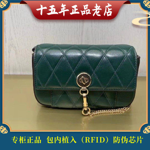 迪桑娜女包斜跨背包真皮链条包