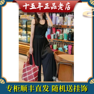 迪桑娜女包国内商场专柜正品代购24新款高端手工编织包8241011003