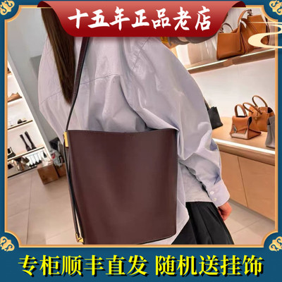 迪桑娜女包国内商场专柜正品代购水桶包 单肩斜跨背包 8251014101