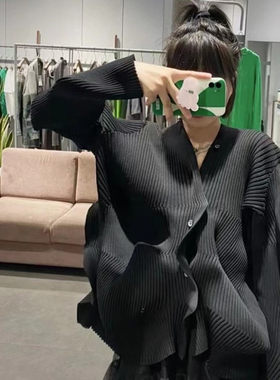 折扣店商场撤回外贸毛线针织开衫