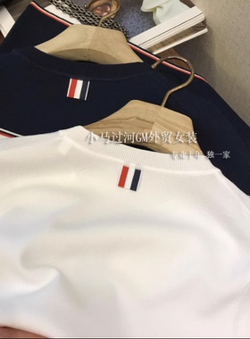 好穿哭了！质感如图！细节见高下！！雅致斯文感~短袖T恤针织衫女