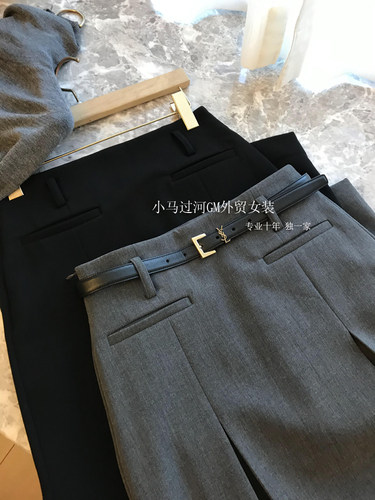 狂美，衣品巨篙级！秋冬新款2025高腰压褶微包臀职场西装半身裙女