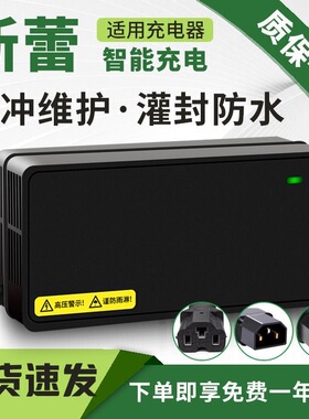 防水款适用于新蕾电动车电瓶新国标充电器48V12AH60V20AH72V32AH
