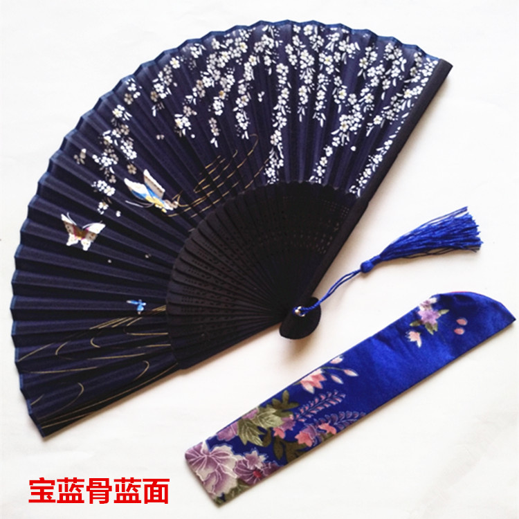一笑扇中国风古典礼品扇梅花樱花扇女式真丝折扇旗袍美人配饰扇在类目 居家日用, 扇/迷你风扇/配件/冰垫/冰贴, 扇子中 - 来自Buy2taobao.com提供专业的淘宝代购服务