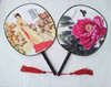 cheongsam Spring Moon dance video circular fan Two-sided Round fan Beauty Peony fan Pear classical court