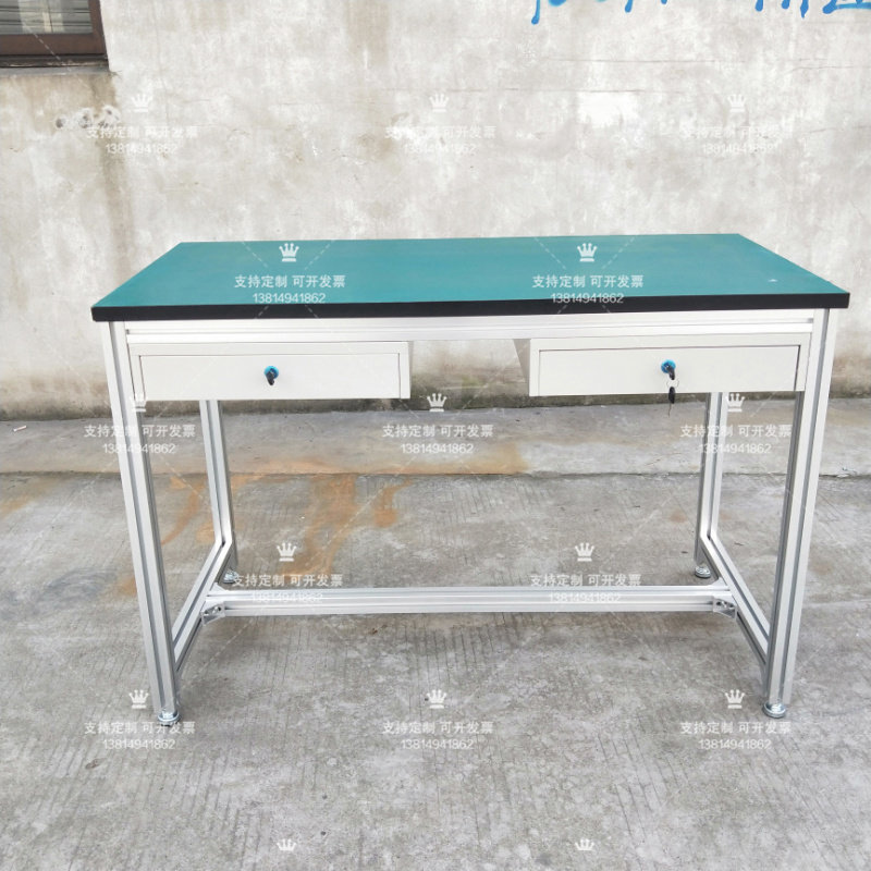 防静电工作台工具台移动轮铝型材图片