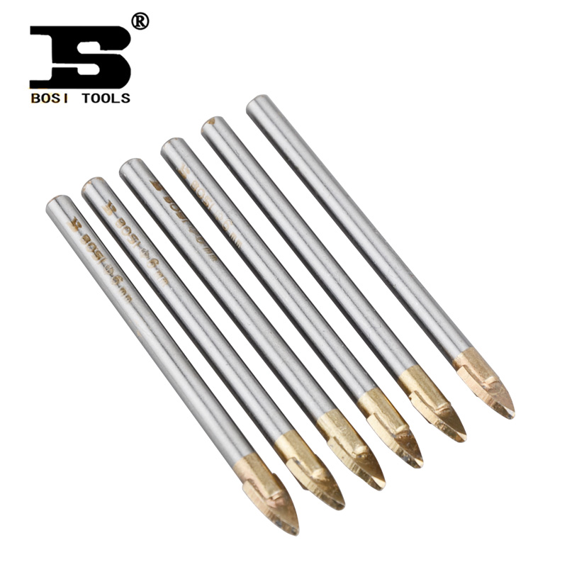 波斯工具陶瓷开孔器合金三角钻头瓷砖钻头玻璃钻头陶瓷钻打孔取孔