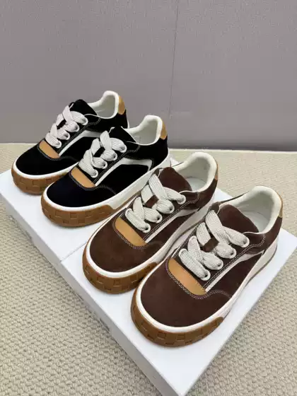 Retro Melard Thick-Soled Sneakers, Unisex, 2026 New Low-Top Casual Couple's Versatile Loafers