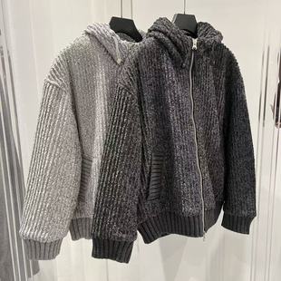 卫衣鹅绒羊毛连帽羽绒服2026春季新款时尚休闲老钱风男装外套