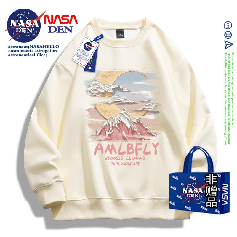 NASA联名简约休闲宽松舒适上衣服