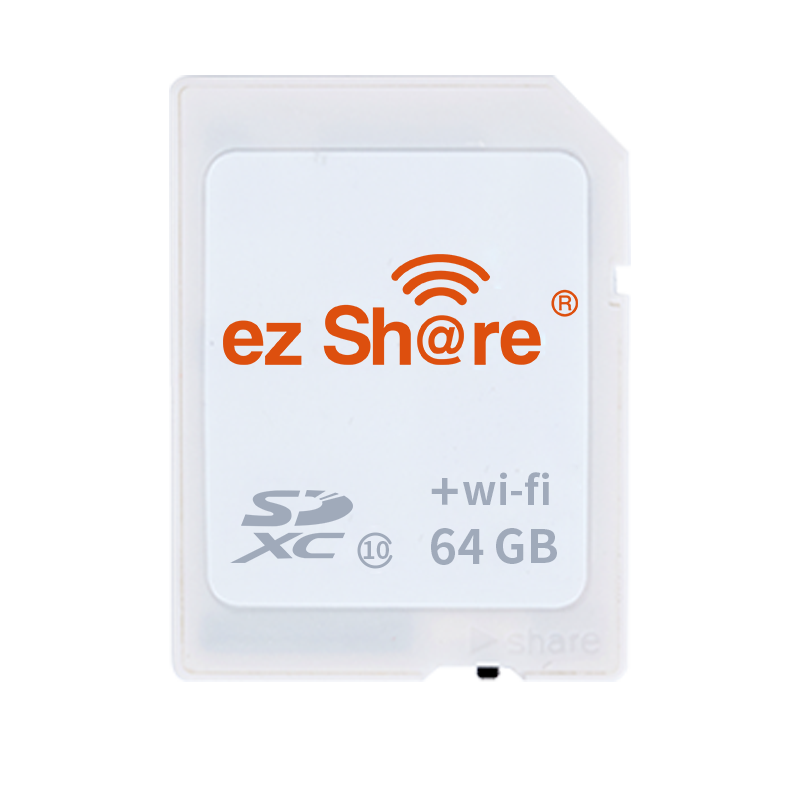 ezshare易享派wifi SD卡64g高速无线单反相机内存卡适用佳能100D 550D 700D尼康D810 D800宾得索尼nex7存储卡