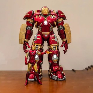 山姆代购漫威大号反浩克装甲模型关节可动带灯光拼装玩具钢铁侠