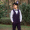 Violet three button vest+pants+shirt (with bow tie included)